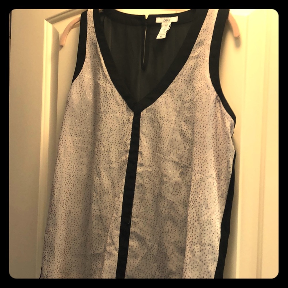 Bar III sheer cami top